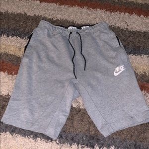 Grey Nike Sweatshorts